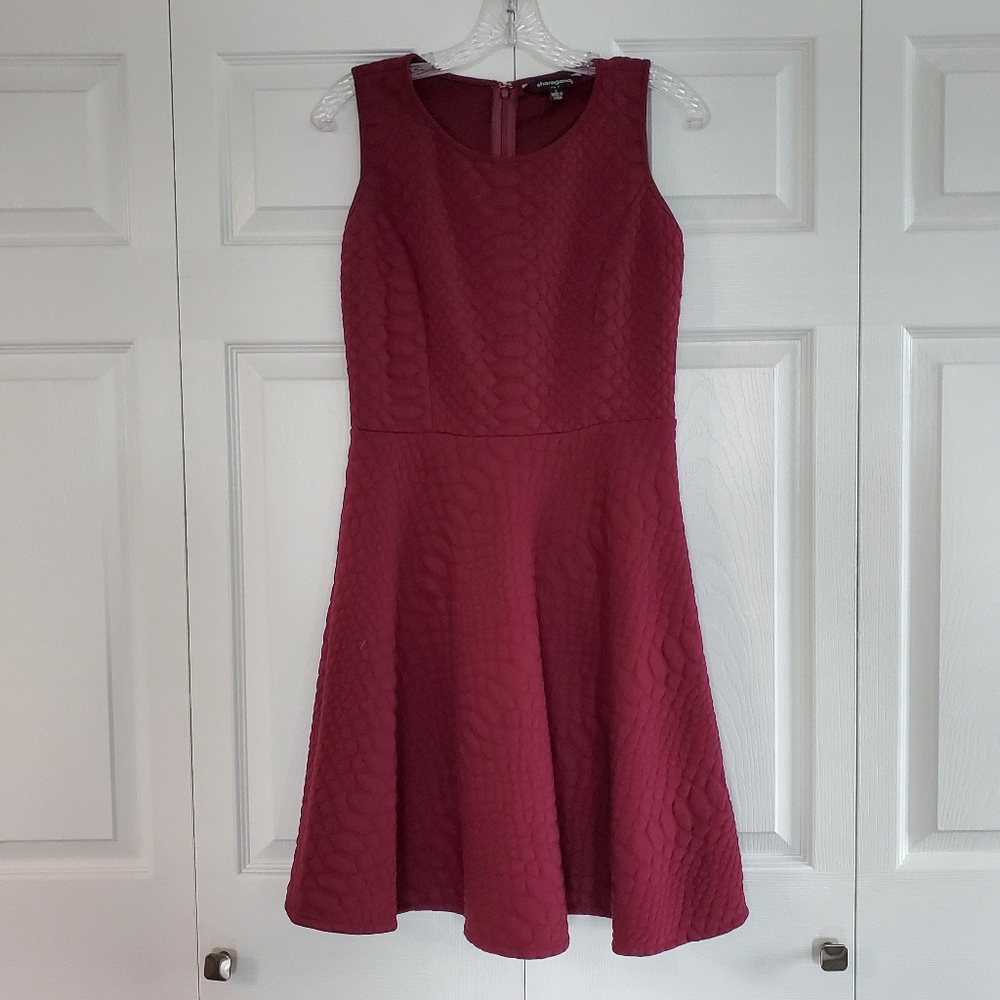 Eggplant Sleeveless Dress